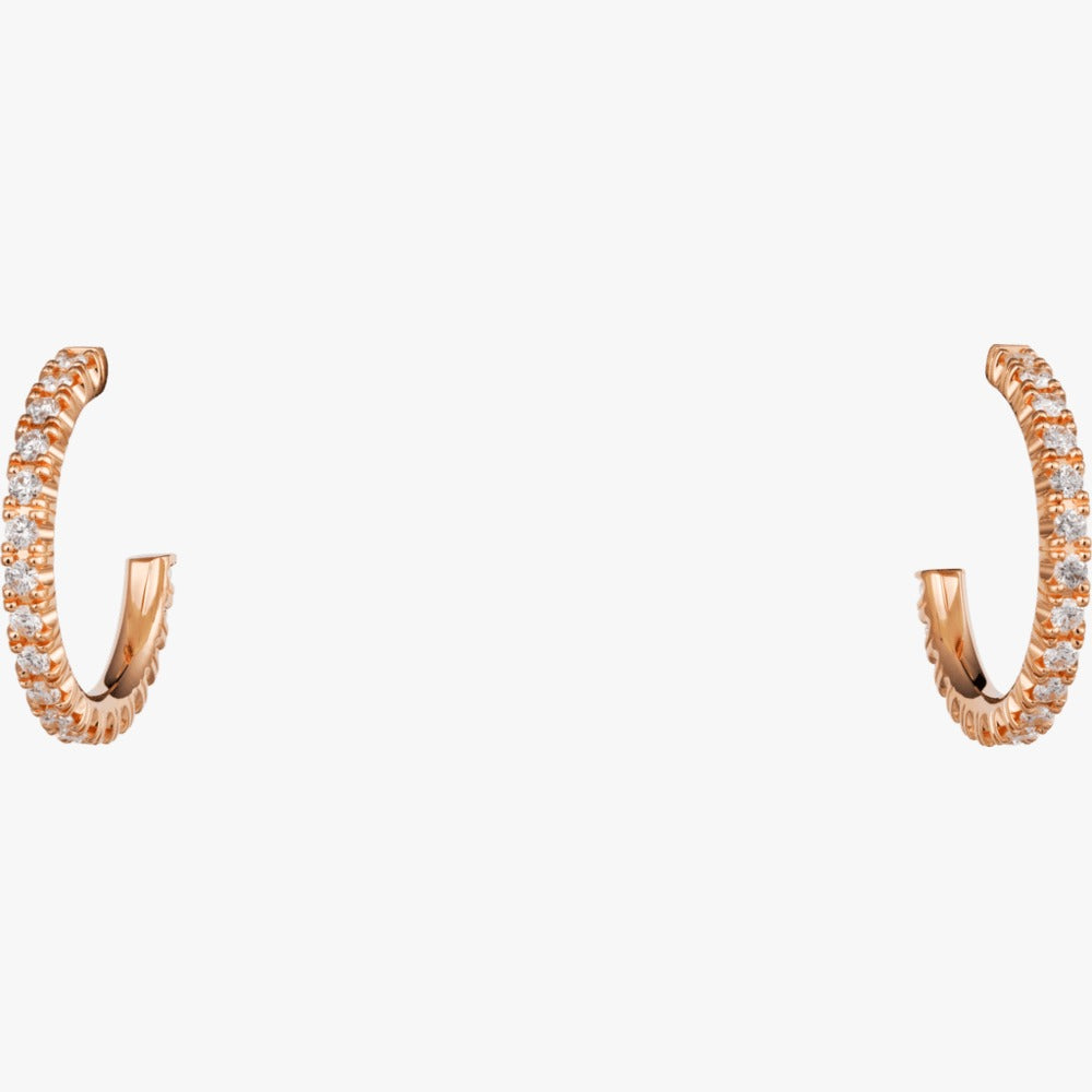 Luxury Silver Spiked Hoop Earrings