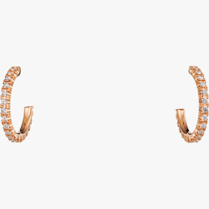 Luxury Silver Spiked Hoop Earrings