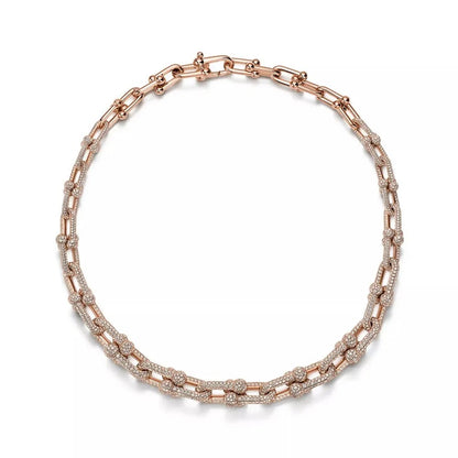 Luxury Gold Link Chain Necklace