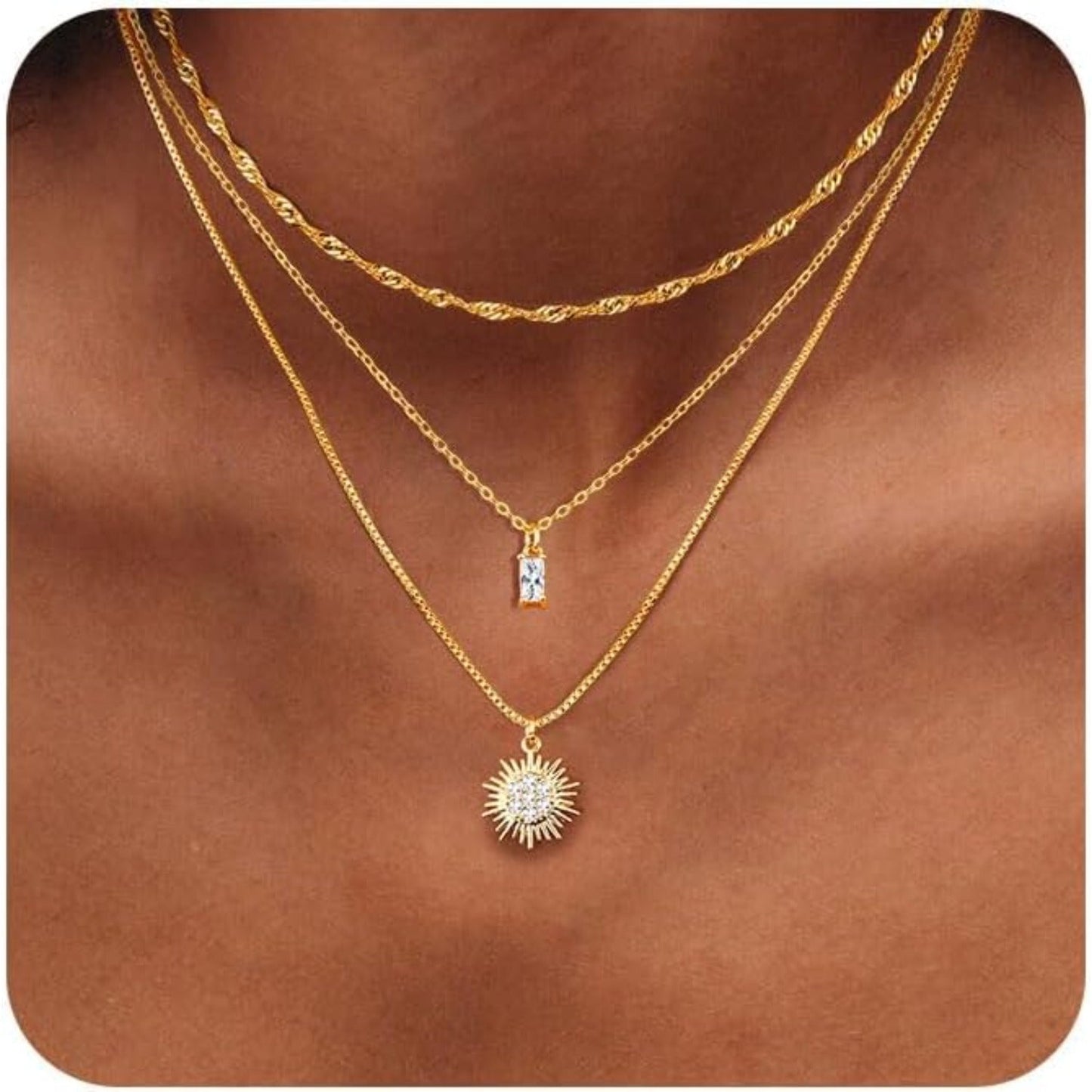 Solstice | Layered Radiance Necklace
