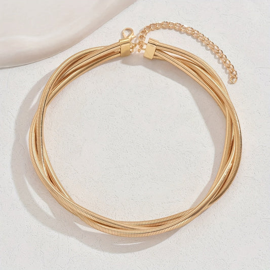 Snake Luxe | Short Necklace