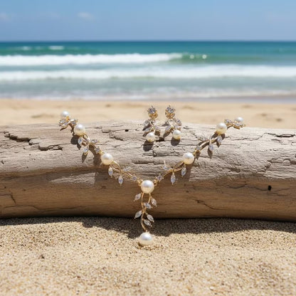 Charm Pearl | Necklace & Earring Set