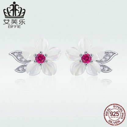 Luxury Gold Opal Petal Earrings