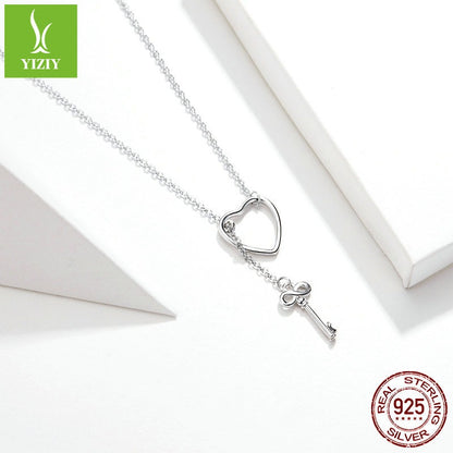 Luxury S925 Double Heart Necklace