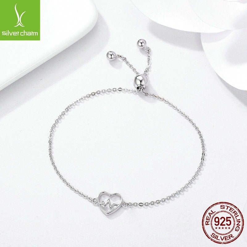Luxury S925 Heartbeat Bracelet