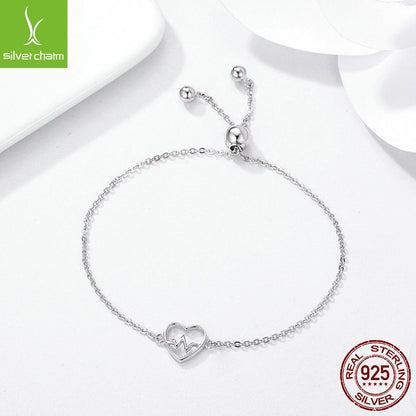 Luxury S925 Heartbeat Bracelet