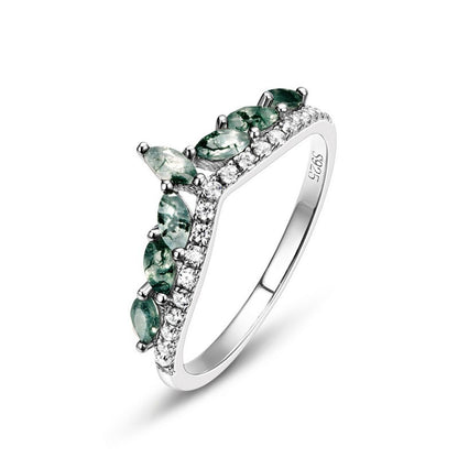 Luxury S925 Zirconia Flower Ring