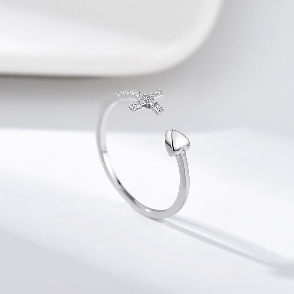 Luxury S925 Hummingbird Leaf Ring