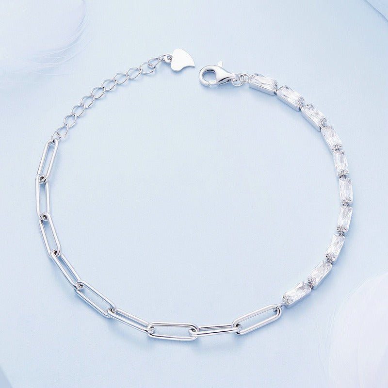 Luxury S925 Clover Zirconia Bracelet
