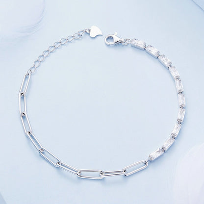 Luxury S925 Clover Zirconia Bracelet