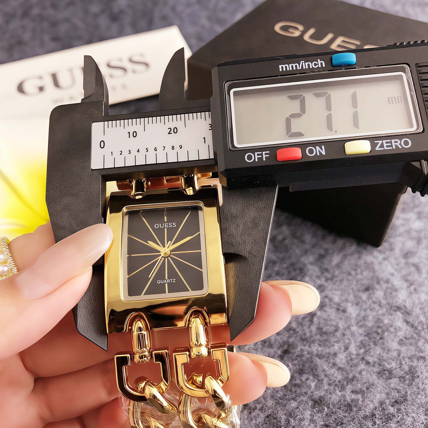 Luxury Gold Link Bracelet Watch