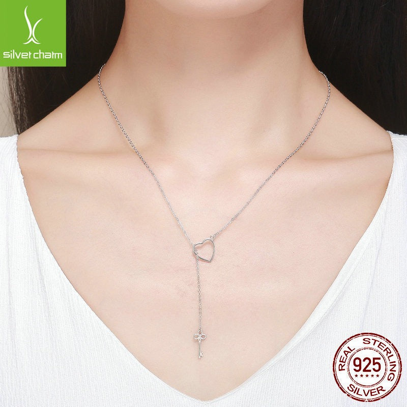 Luxury S925 Double Heart Necklace