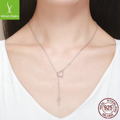 Luxury S925 Double Heart Necklace
