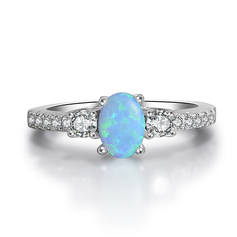 Luxury S925 Cherry Blossom Shell Ring