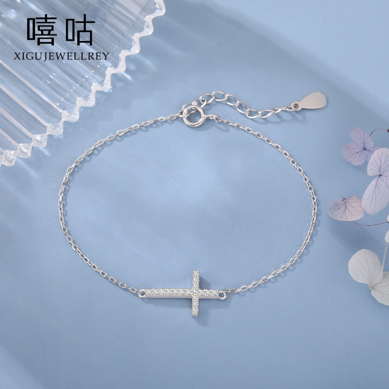 Luxury S925 Clover Zirconia Bracelet