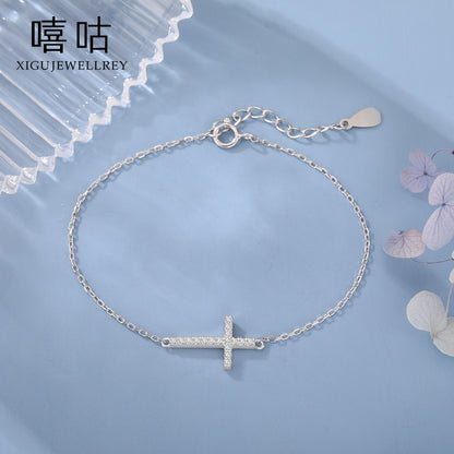Luxury S925 Clover Zirconia Bracelet