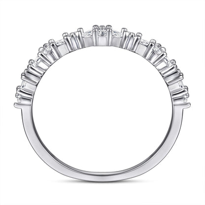 Luxury S925 Zirconia Flower Ring
