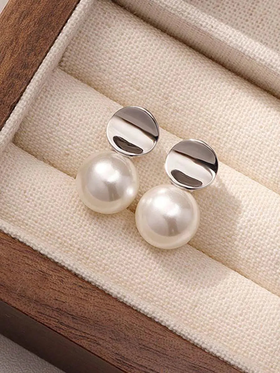 Elegant 925 Silver Sparkle Earrings