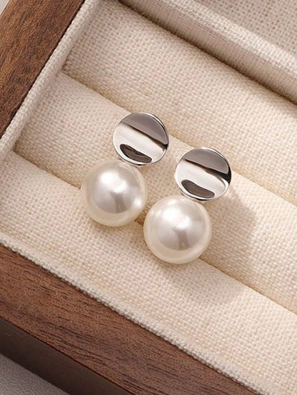 Elegant 925 Silver Sparkle Earrings
