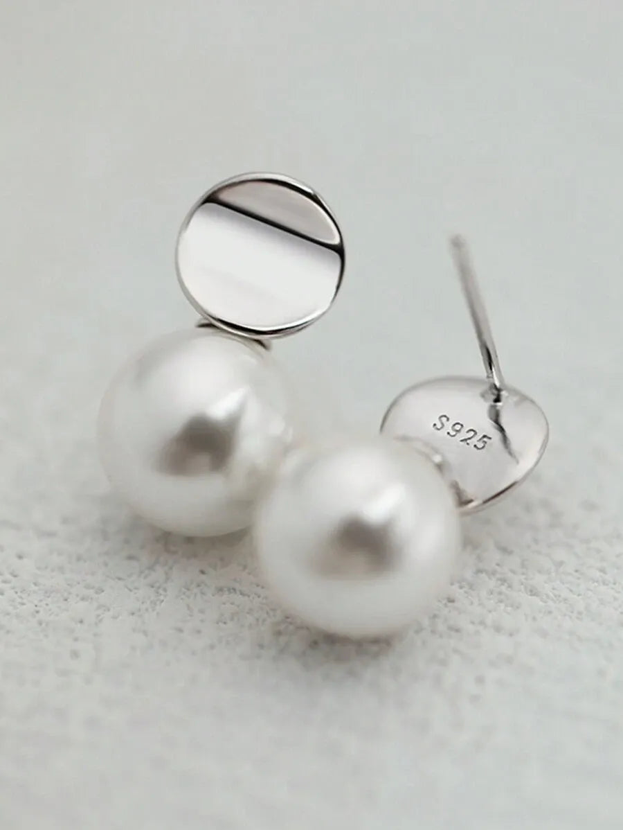 Elegant 925 Silver Sparkle Earrings