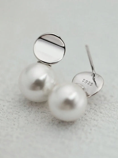 Elegant 925 Silver Sparkle Earrings
