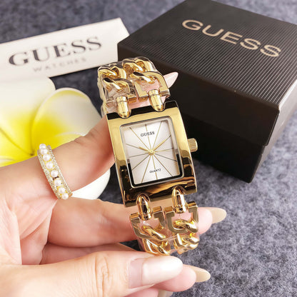 Luxury Gold Link Bracelet Watch