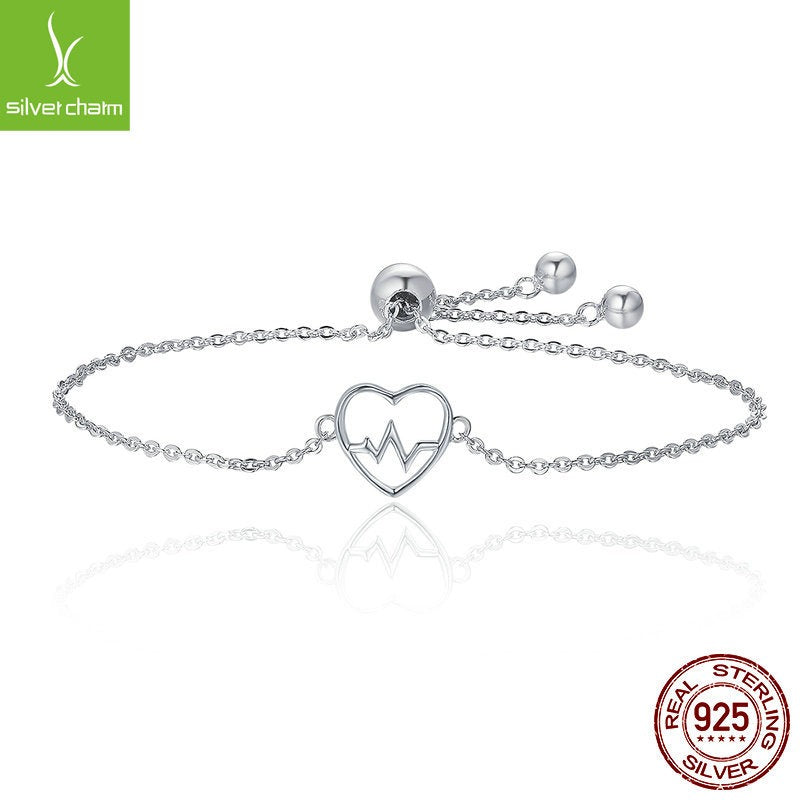 Luxury S925 Heartbeat Bracelet