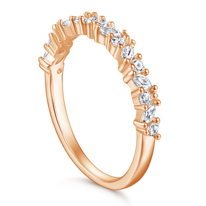 Luxury S925 Zirconia Flower Ring