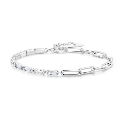 Luxury S925 Clover Zirconia Bracelet