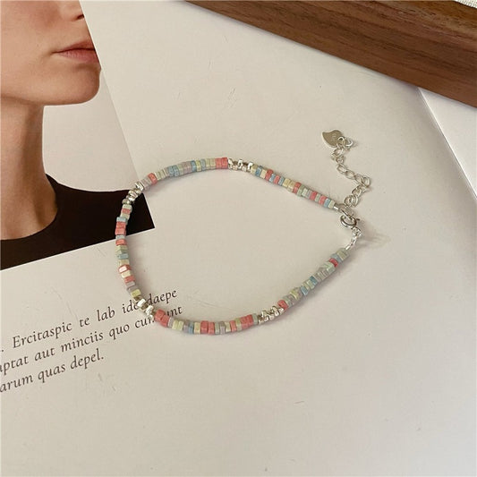 Luxury S925 Colorful Stone Bracelet