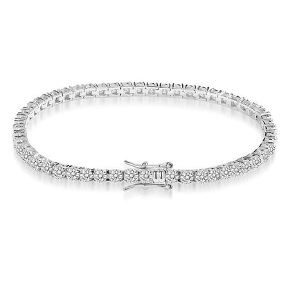 Luxury S925 Moissanite Tennis Bracelet