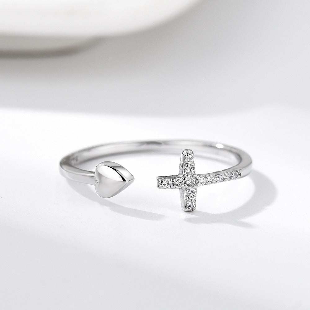 Luxury S925 Hummingbird Leaf Ring