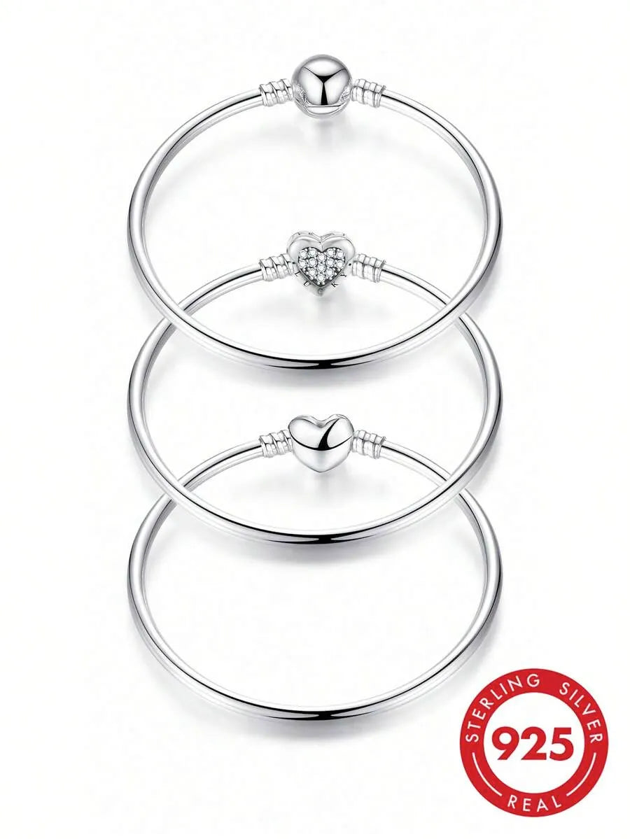 Elegant 925 Silver  Bracelet