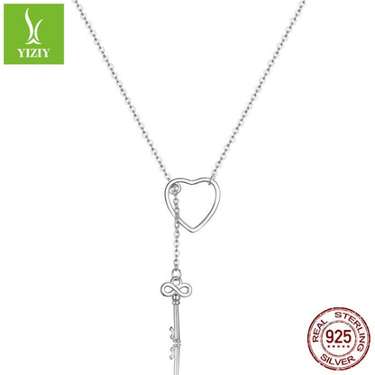 Luxury S925 Double Heart Necklace
