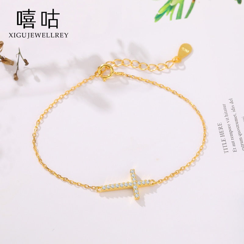 Luxury S925 Clover Zirconia Bracelet