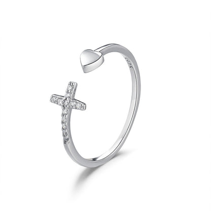 Luxury S925 Hummingbird Leaf Ring
