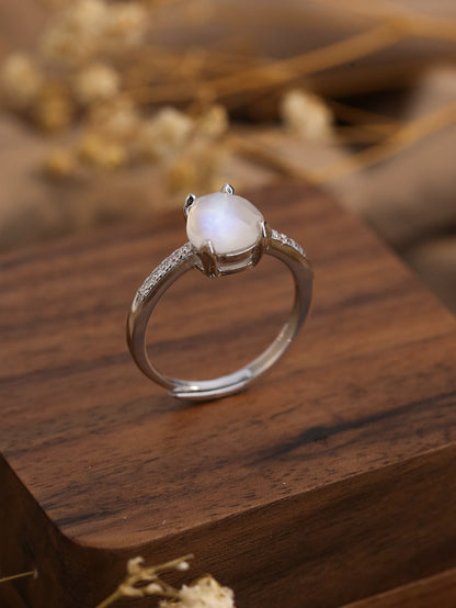 Luxury S925 Silver Moissanite Arrow Ring