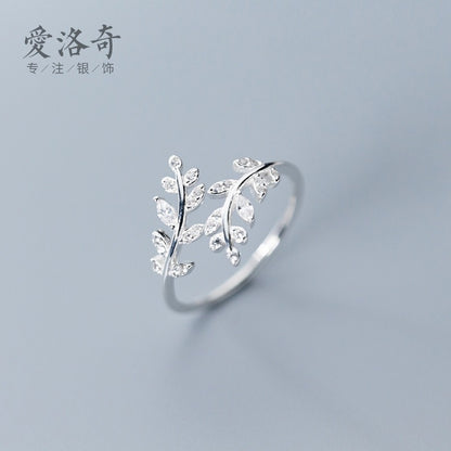 Luxury S925 Cherry Blossom Shell Ring