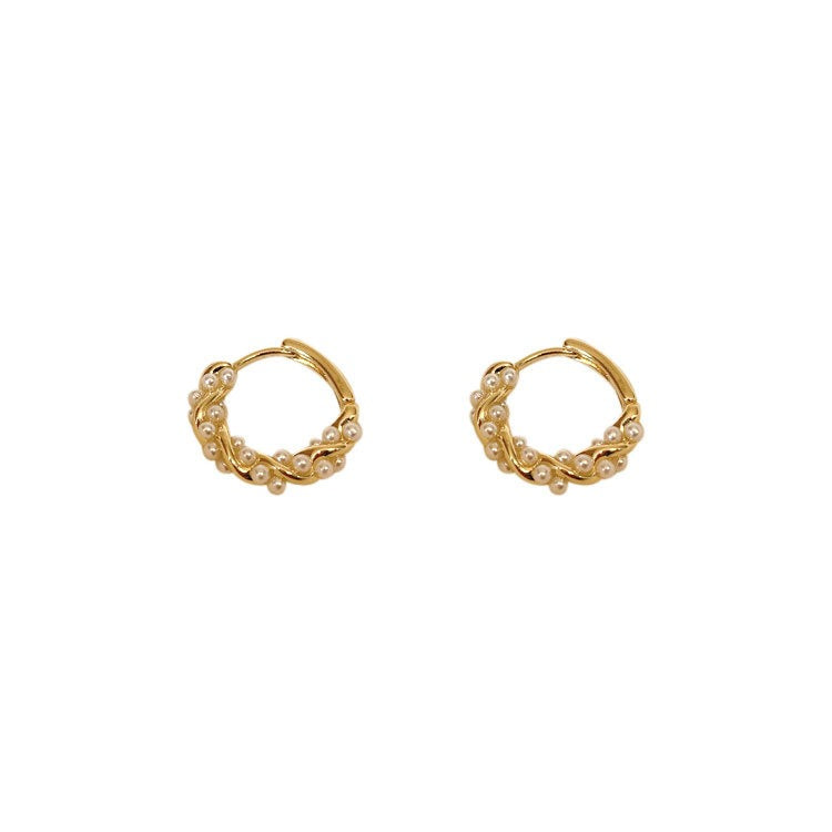 Luxury S925 Pearl Drop Earrings