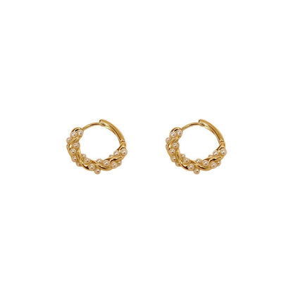 Luxury S925 Pearl Drop Earrings
