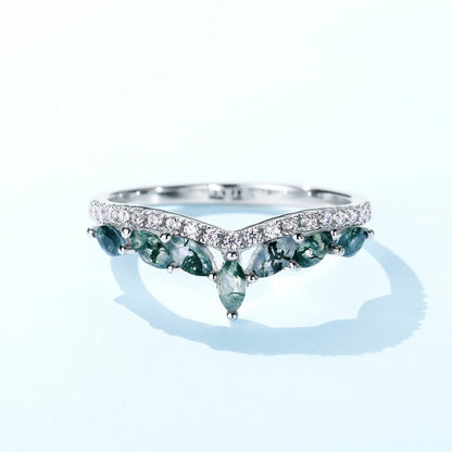 Luxury S925 Zirconia Flower Ring