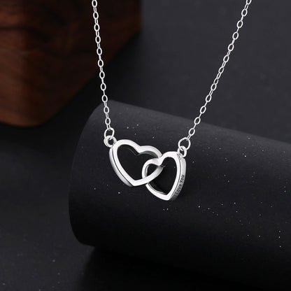 Luxury S925 Double Heart Necklace