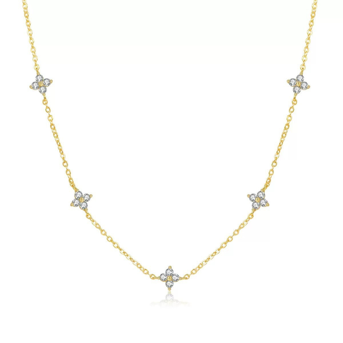 Luxury S925 Clover Zirconia Bracelet