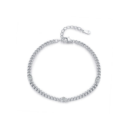 Luxury S925 Clover Zirconia Bracelet